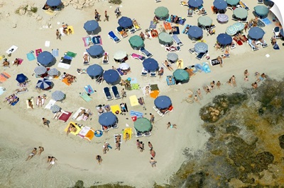 Las Salinas Beach, Ibiza, Spain - Aerial Photograph