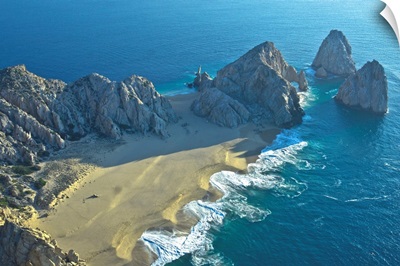 Lovers Beach, Cabo San Lucas, Mexico - Aerial Photograph