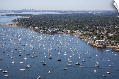 Marblehead, Massachusetts, USA - Aerial Photograph