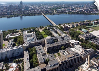 MIT - Massachusetts Institute of Technology, Boston - Aerial Photograph