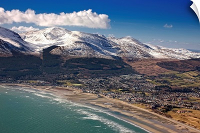 Mourne Mountains, Newcastle, Northern Ireland - Aerial Photograph