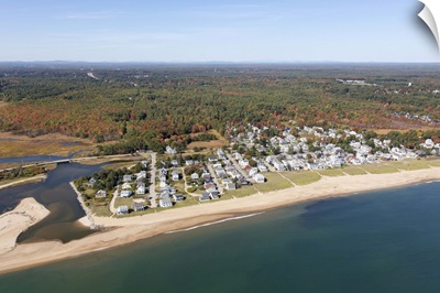 Ocean Park, Saco, Maine, USA - Aerial Photograph