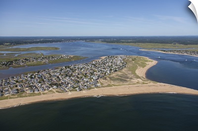 Plum Island, Newburyport, Massachussetts, USA - Aerial Photograph
