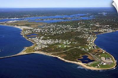 Point Judith, Rhode Island, USA - Aerial Photograph