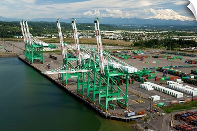 Port of Tacoma, Tacoma - Aerial Photograph