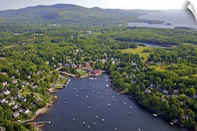 Rockport, Maine, USA - Aerial Photograph