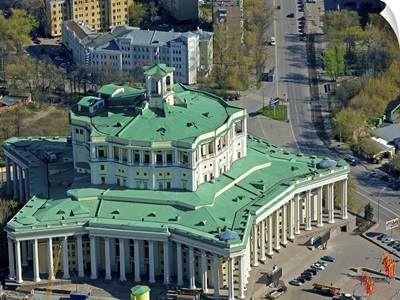 Russia, Moscow. The Central Academic Theatre of the Russian Army