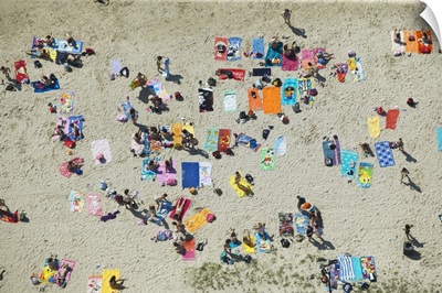 Talamanca Beach, Ibiza, Spain - Aerial Photograph