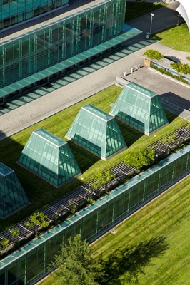 University of Washington, Law School Building, WA, USA - Aerial Photograph