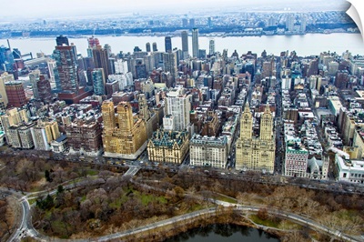 Upper West Side, Central Park - Aerial Photograph