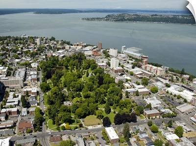 Wright Park, Tacoma, WA, USA - Aerial Photograph