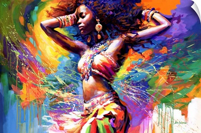 Beautiful African Woman II