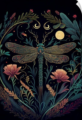Dragonfly In Night Garden 2
