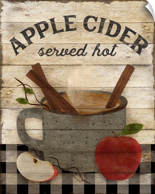 Apple Cider Served Hot