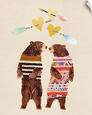 Boho Love Bears