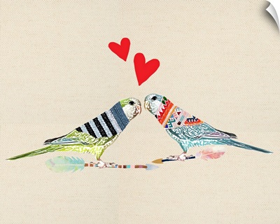 Boho Love Birds