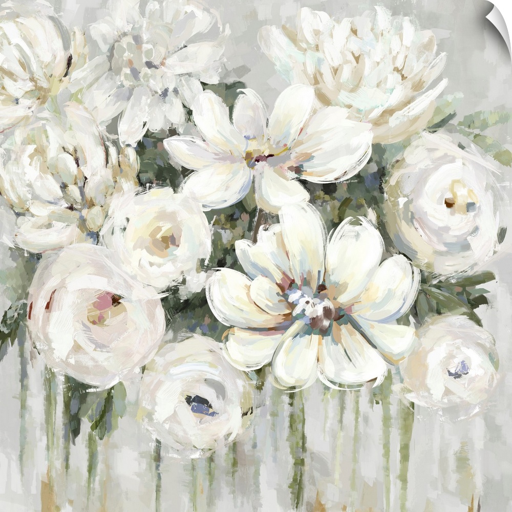 White Flowers Contemporary