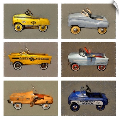 Pedal Car Collage