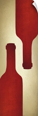 Vino Bottle Beige Panel