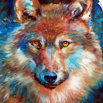 1818 Wolf Abstract