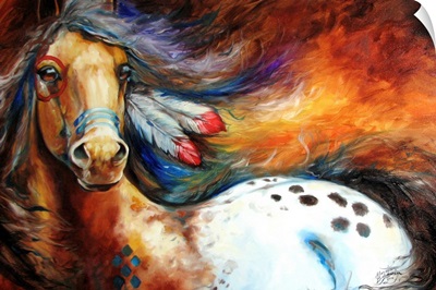 Spirit Indian Warrior Pony
