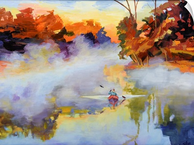 Paddling In The Mist