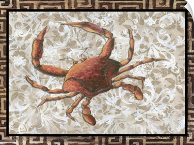 Crab with Greek Border I