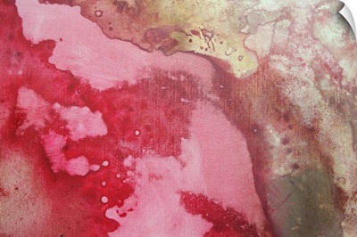 Crimson Cream Detail I - contemporary Abstract Painting