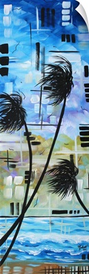 Stormy Tropics - Abstract Tropical Landscape