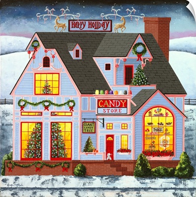 Christmas Village - The Candy Store