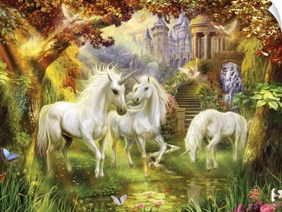Magical Unicorn Forest