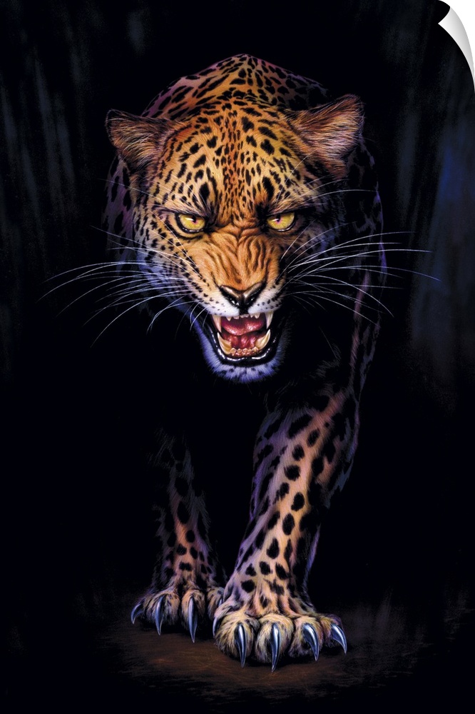 Prowling Leopard