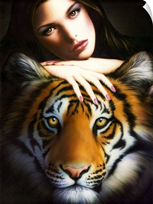 Tiger And Girl