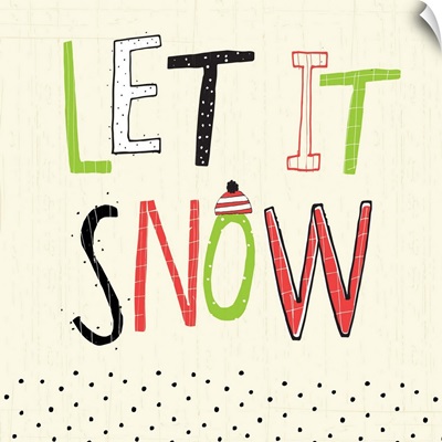 Let it Snow letters