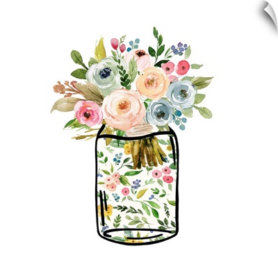 Mason Jar Bouquet