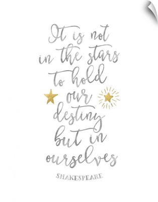 Shakespeare Destiny Quote