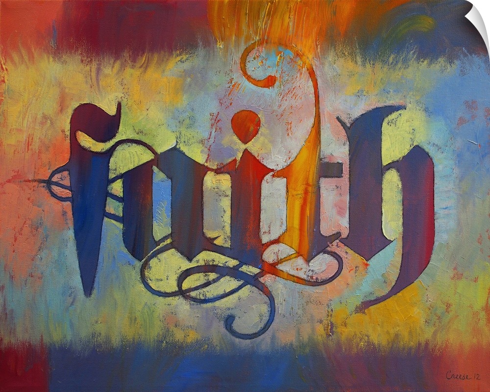 Faith - Calligraphy