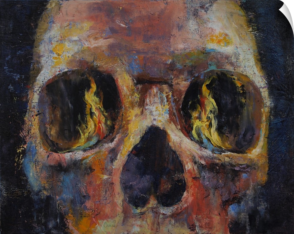 Guardian - Skull Painting