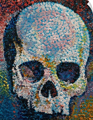 Pointillism Skull