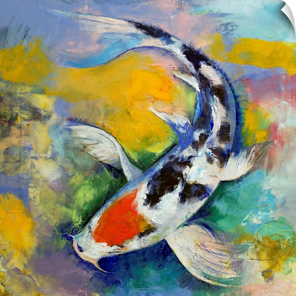 Original oil painting by American artist Michael Creese.