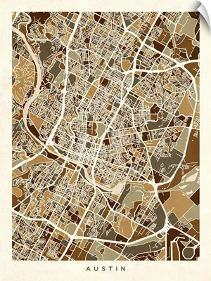 Austin Texas City Map