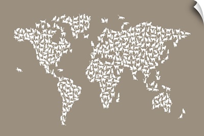 Cats Map of the World, Tan