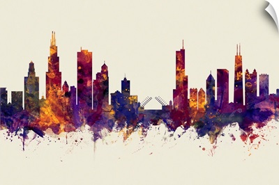 Chicago Illinois Skyline