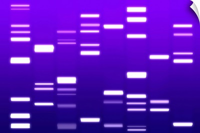 DNA Art Purple