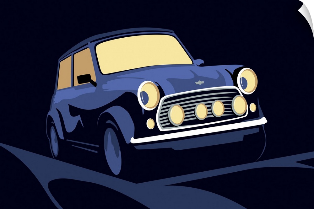 Classic Austin Mini Cooper. The Mini was an iconic British car design, coming into production in 1959. The Mini Cooper was...