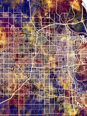 Omaha Nebraska City Map