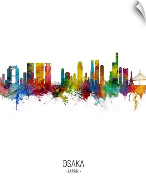 Osaka Japan Skyline