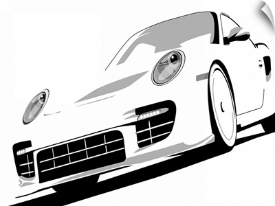 Porsche 911 GT2 White