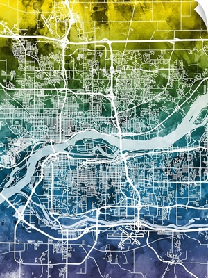 Quad Cities Street Map