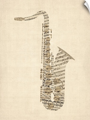 Saxophone Old Sheet Music